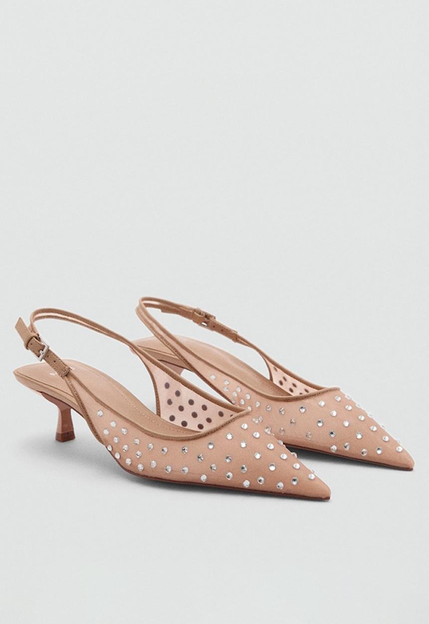 MANGO - Tachan heel - light/pastel pink