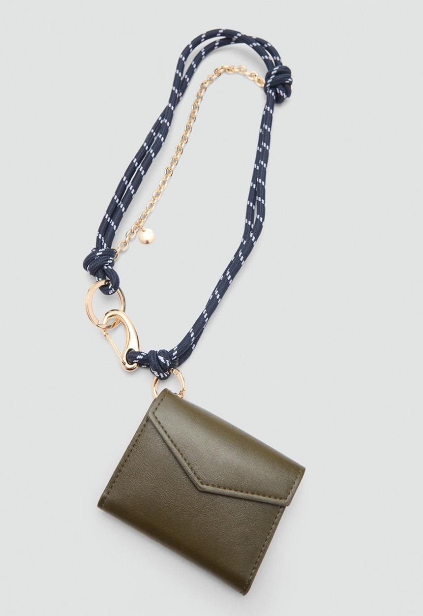 MANGO - Climb cardholder - khaki