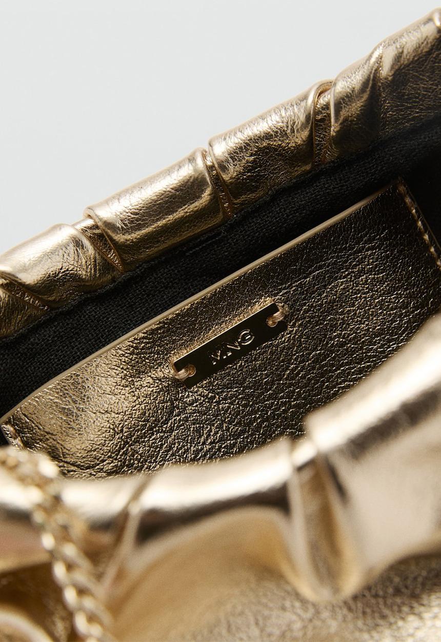 MANGO - Leon crossbody bag - gold