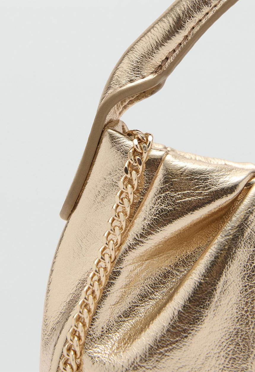 MANGO - Leon crossbody bag - gold