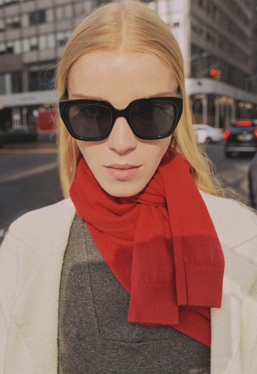 MANGO - Sunglasses nadia  - black