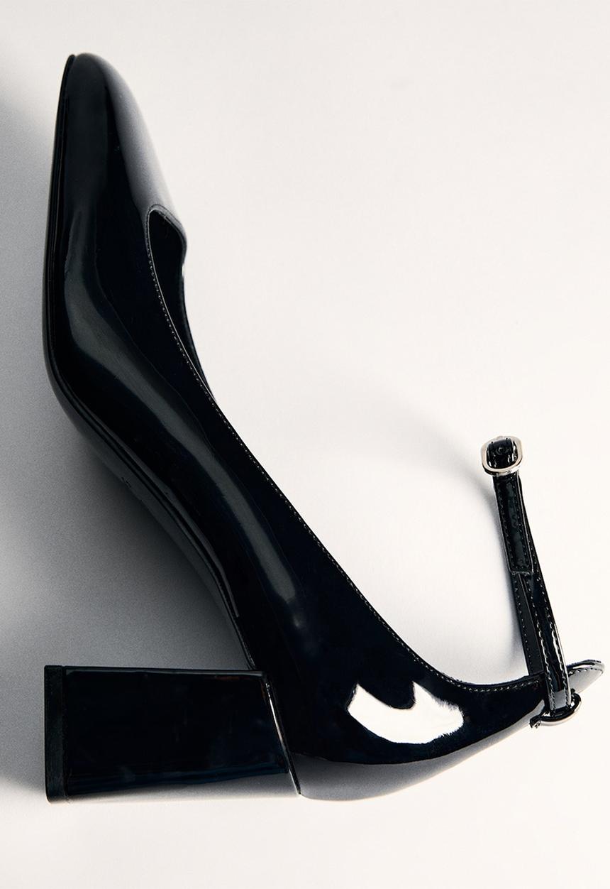 MANGO - Fini heel - black