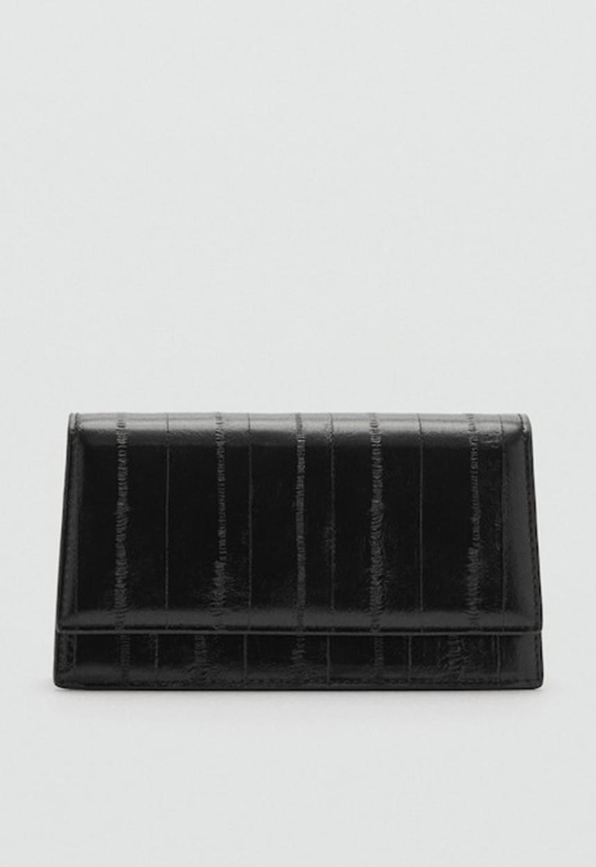 MANGO - Rain crossbody bag - black