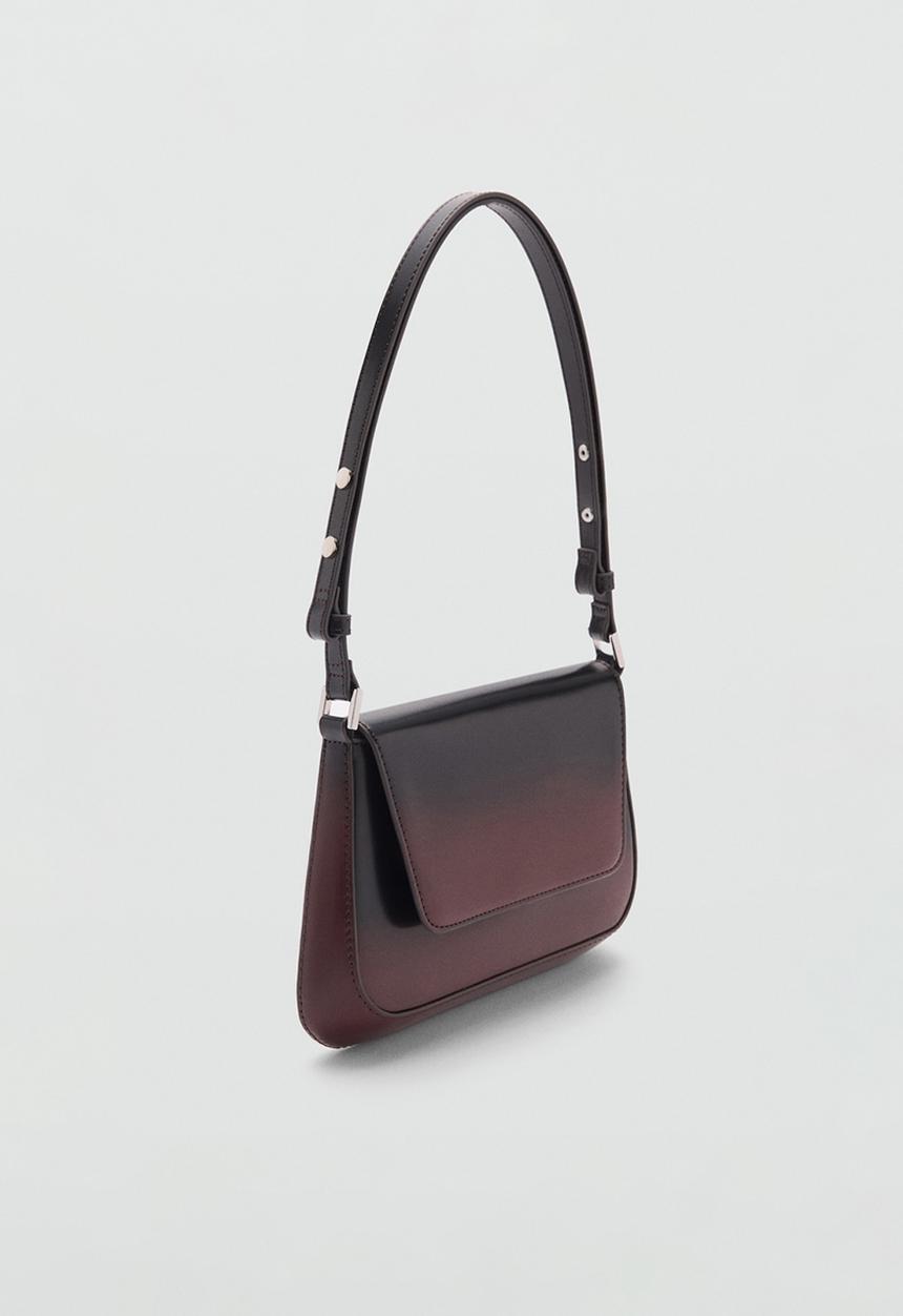 MANGO - Bag m degrade - bordeaux