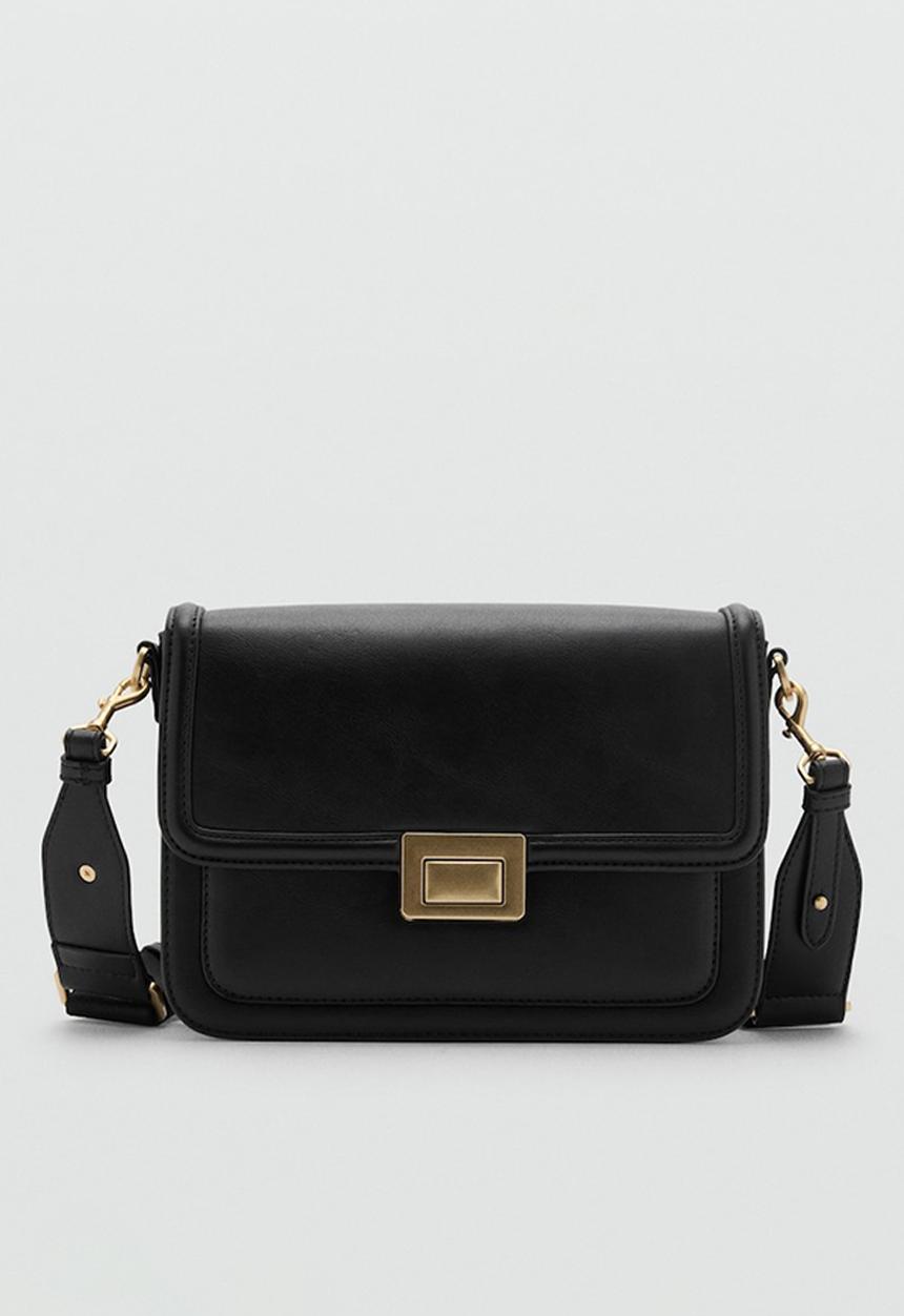 MANGO - Bag m azalea - black