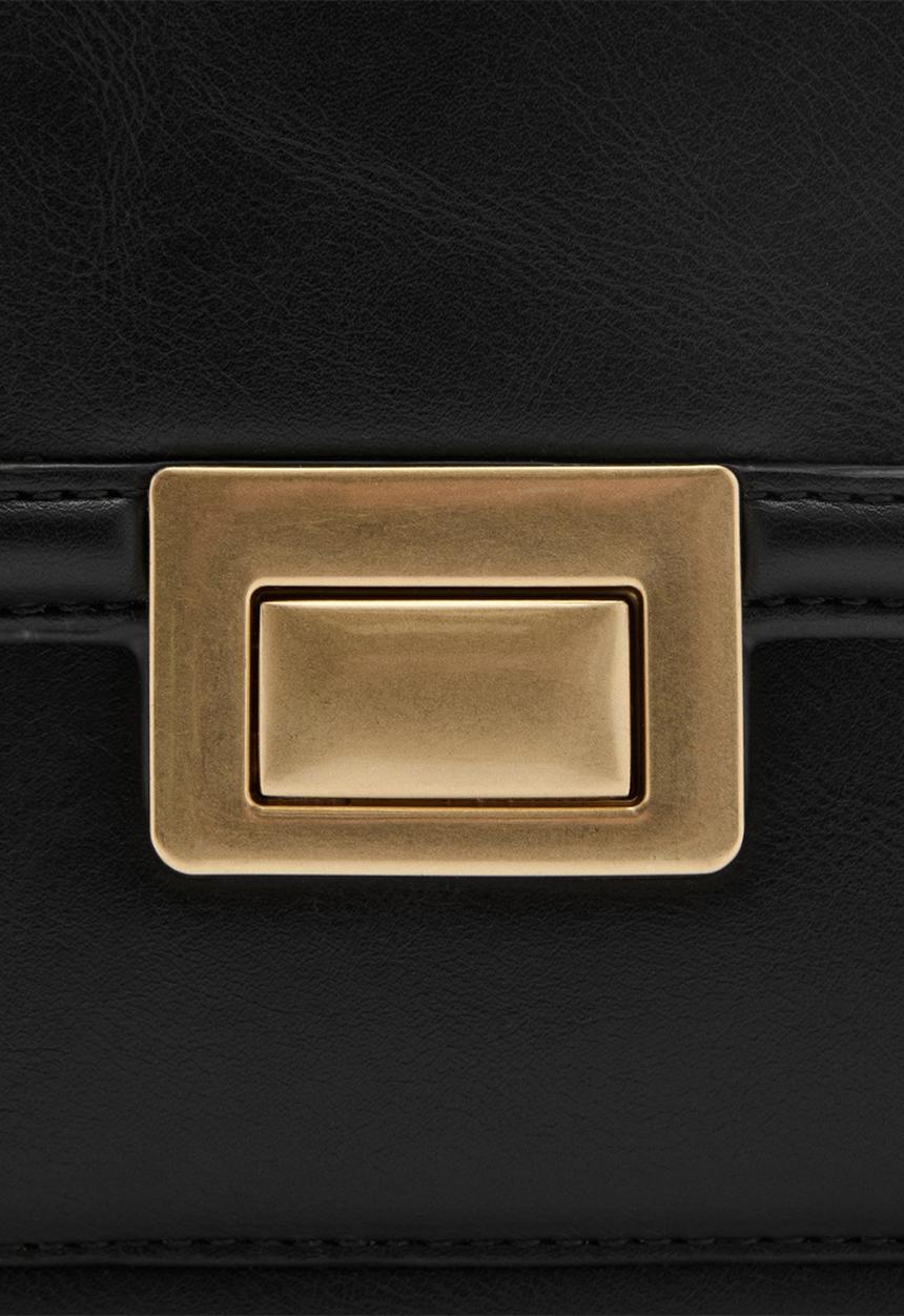 MANGO - Bag m azalea - black