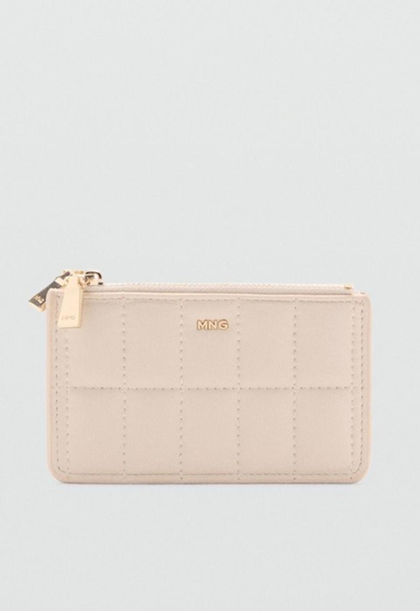 MANGO - Purse praline - natural