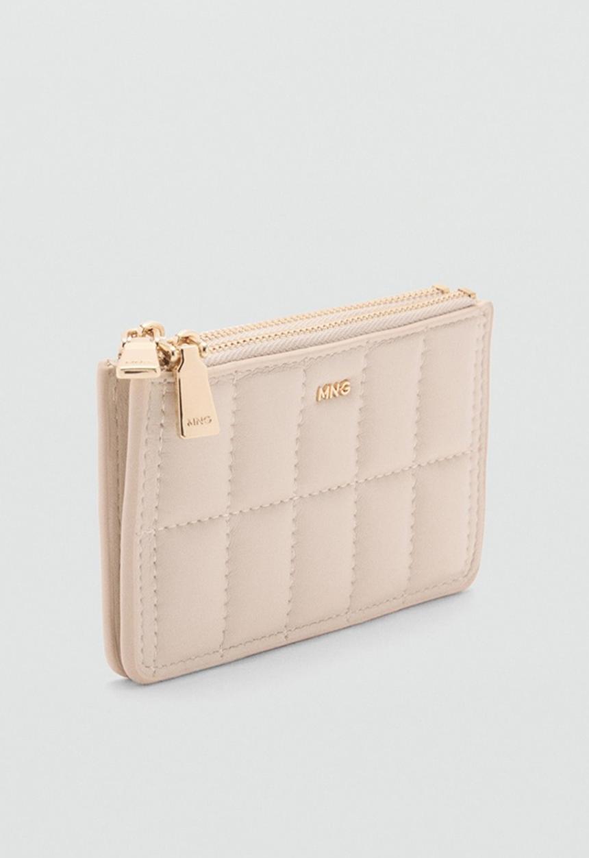 MANGO - Purse praline - natural