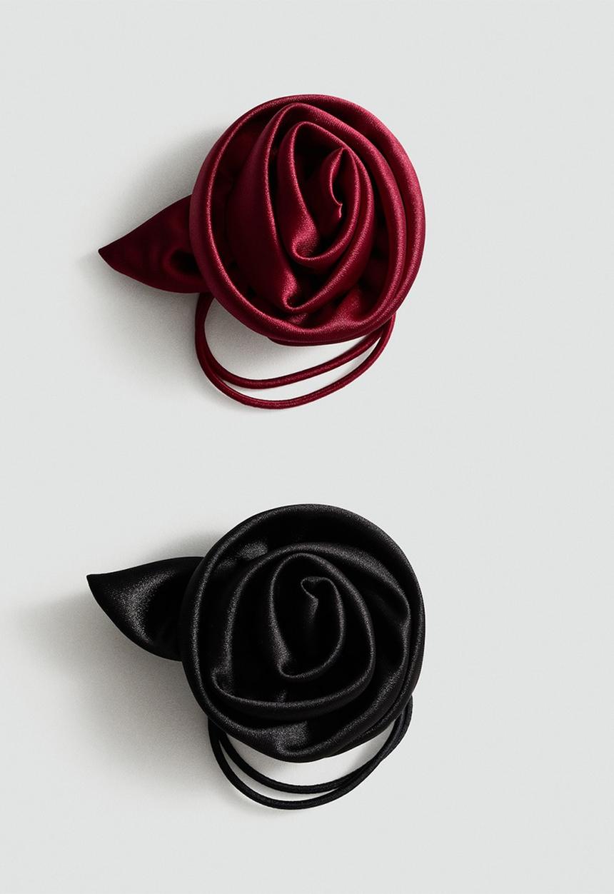 MANGO - Rosalia hairband - black