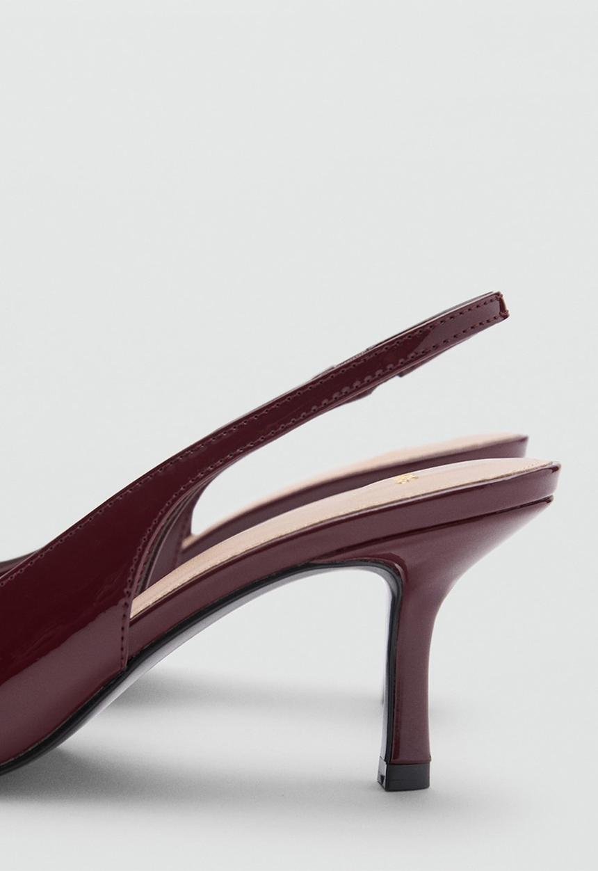 MANGO - Sunny heel - dark red