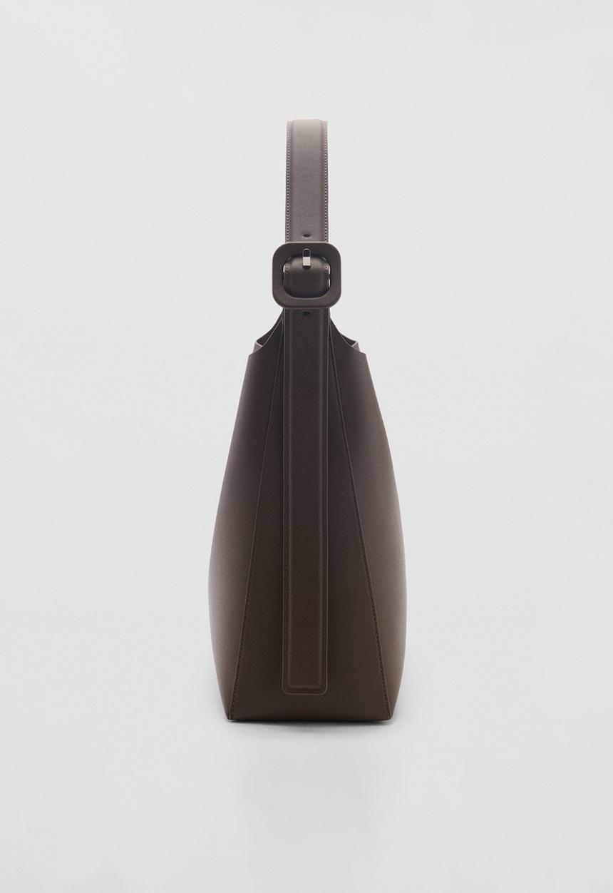 MANGO - Bag g winnie - dark brown