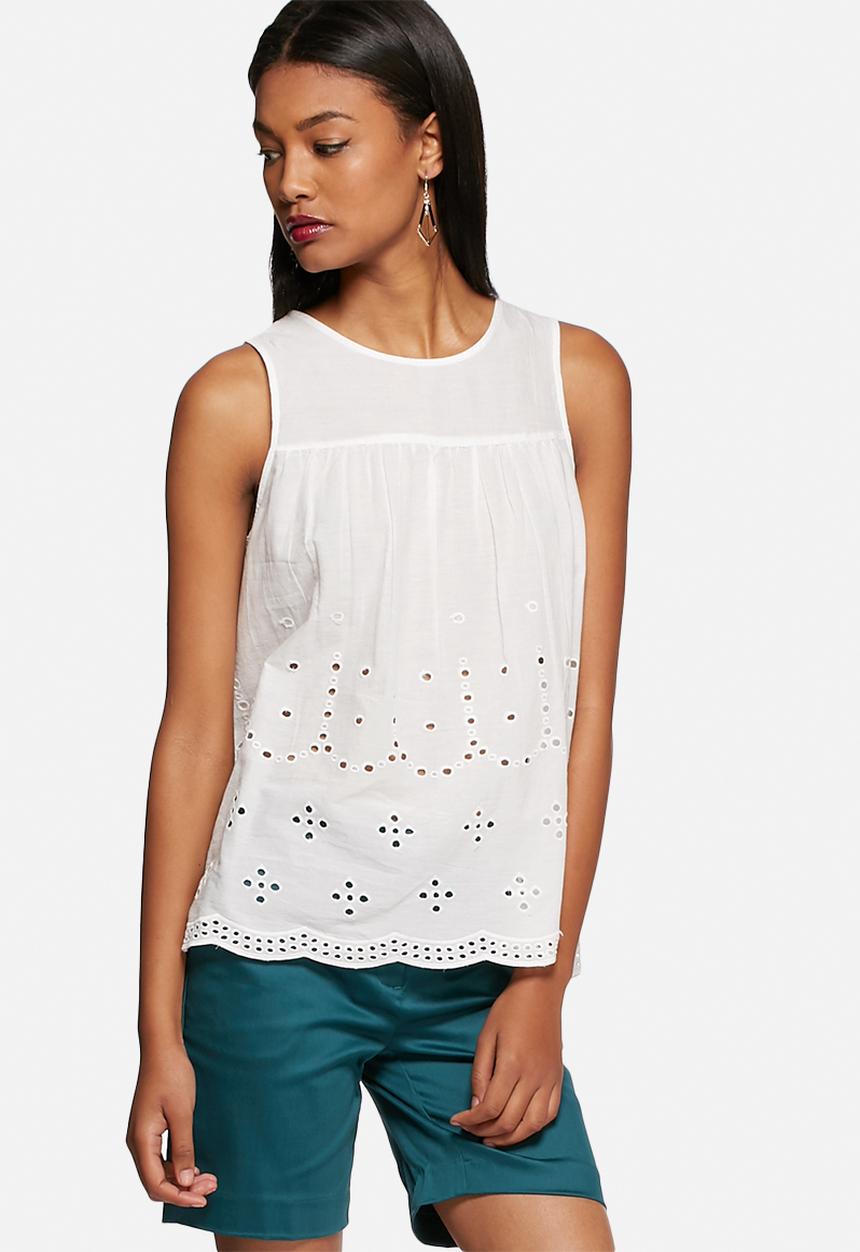 Vero Moda - Loui anglaise top