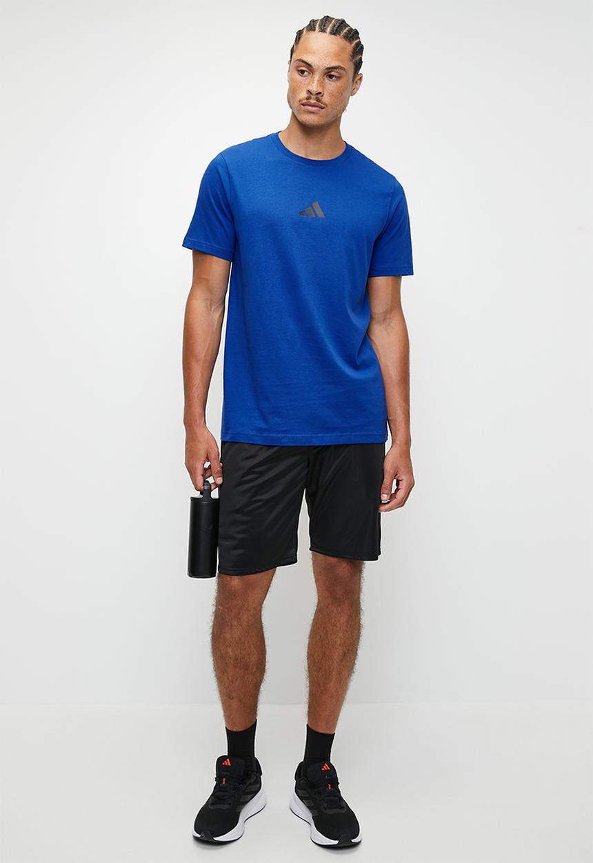 adidas Performance - Small Logo Sl Sj T 4 Royal  - Blue