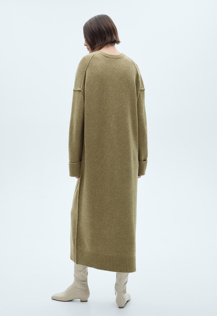 MANGO - Dress mariam - medium green