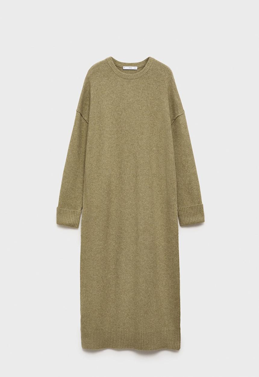 MANGO - Dress mariam - medium green