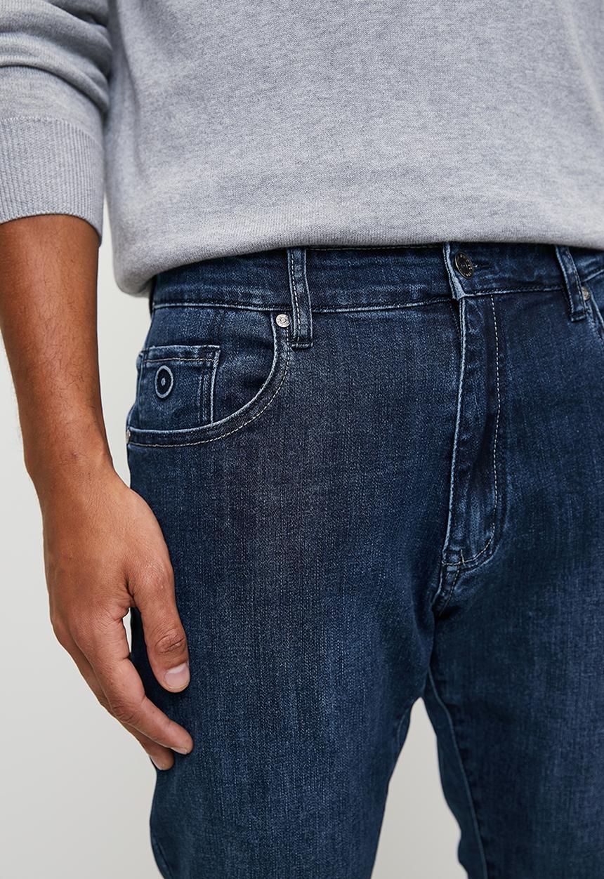Ben Sherman - Straight Fit Classic Denim - Mid Blue