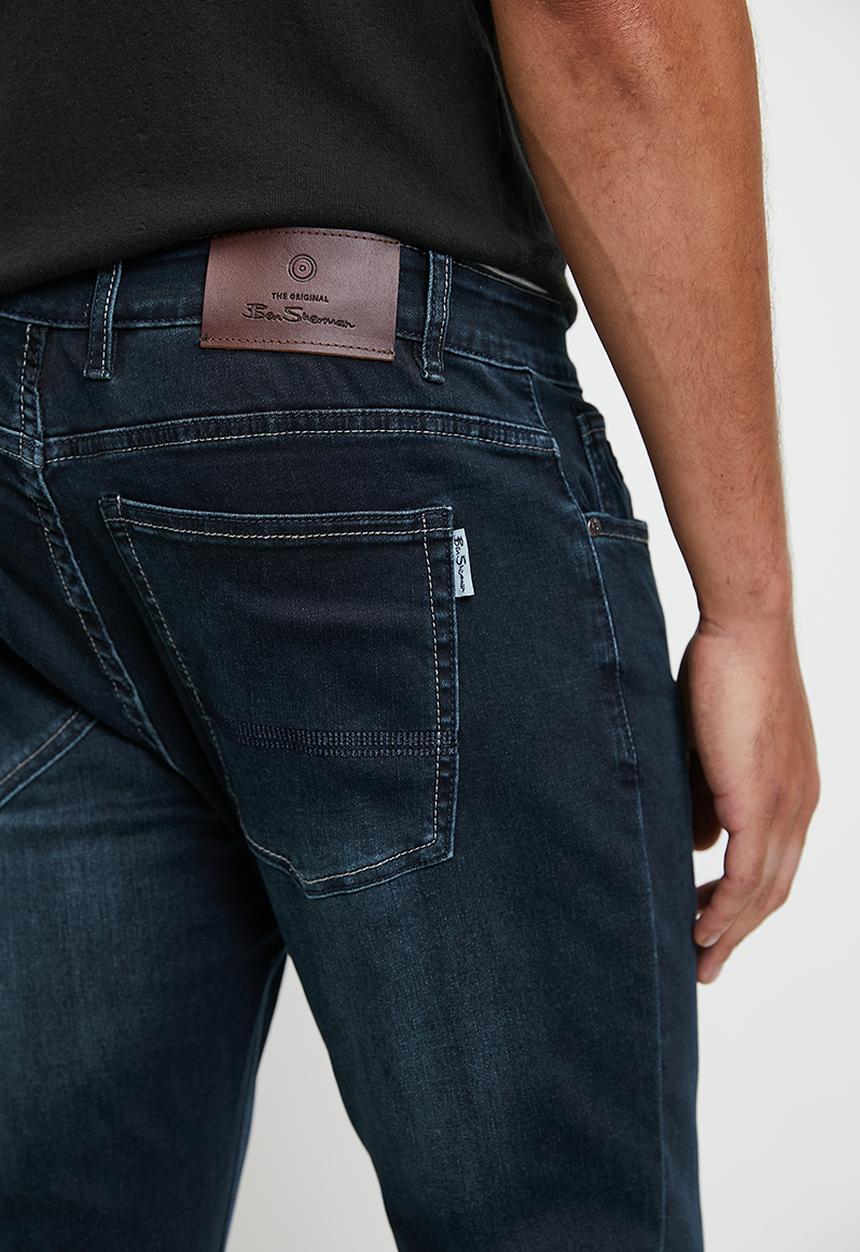 Ben Sherman - Straight Fit Classic Denim - Blue Black