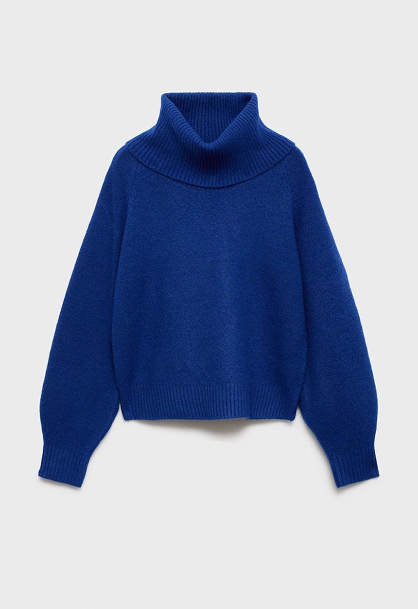 MANGO - Sweater femfatal - blue