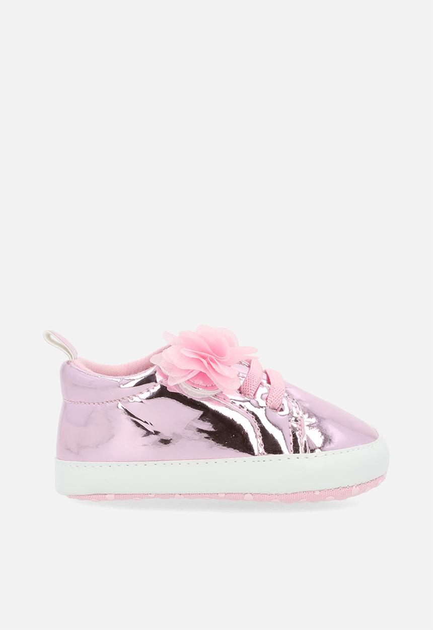 Pop Candy - Patent hi top sneakers - pink