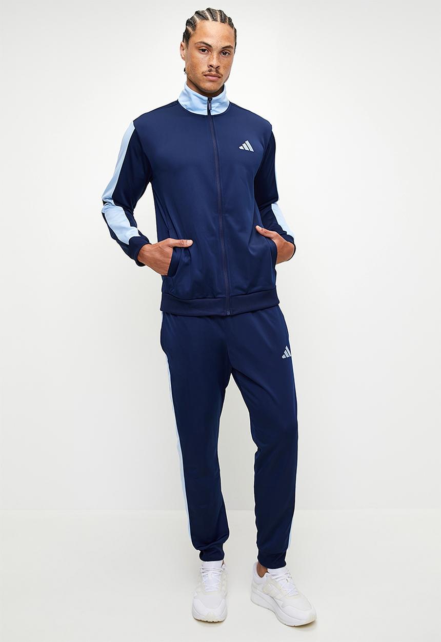adidas Performance - Sportswear Basic Tricot Colorblock Track Suit	 - Blue