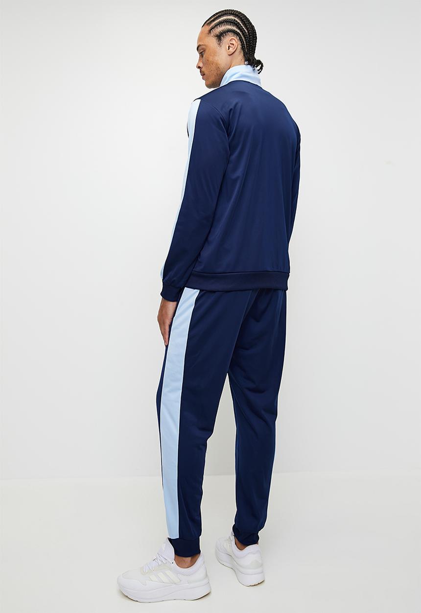 adidas Performance - Sportswear Basic Tricot Colorblock Track Suit	 - Blue