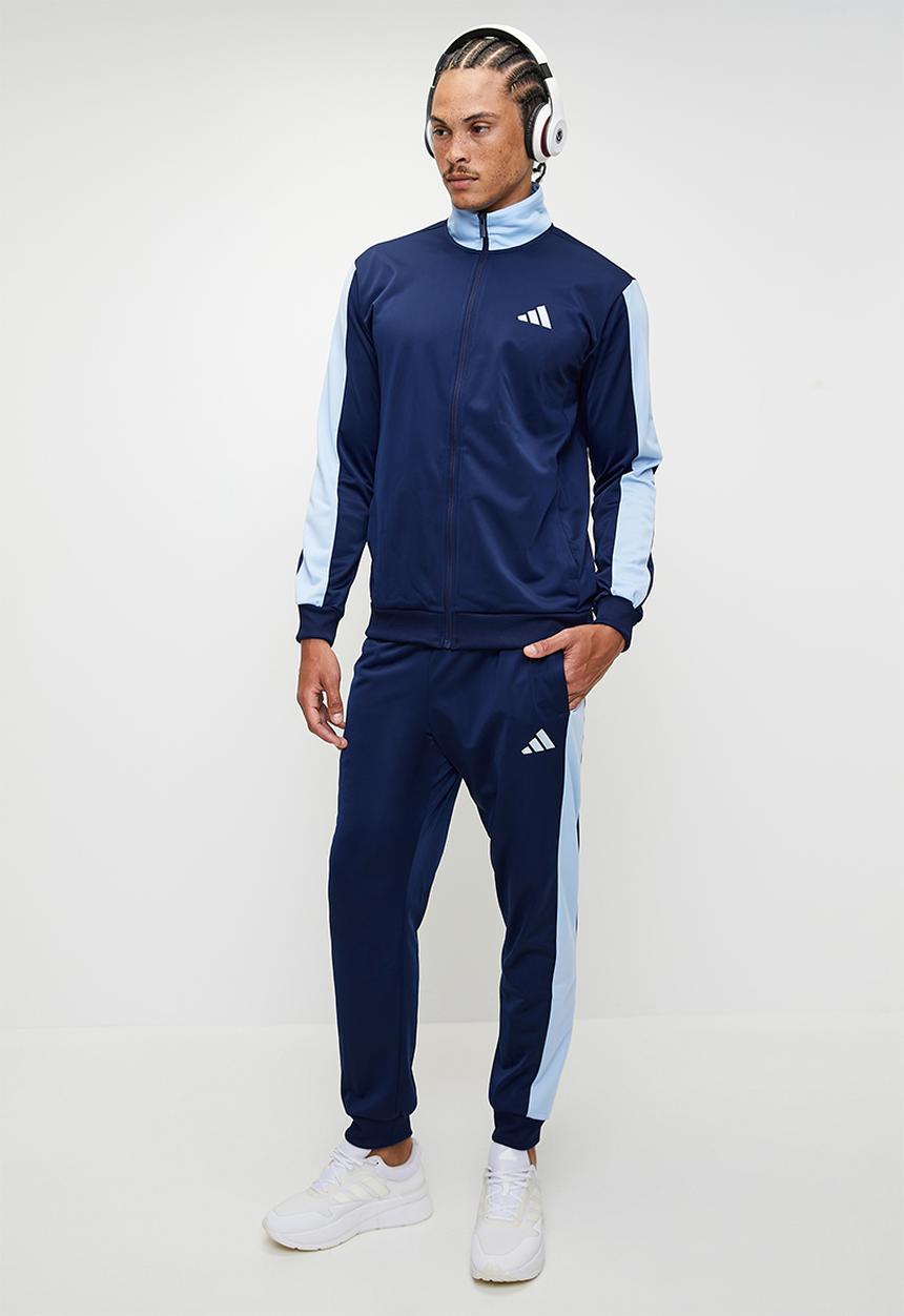 adidas Performance - Sportswear Basic Tricot Colorblock Track Suit	 - Blue