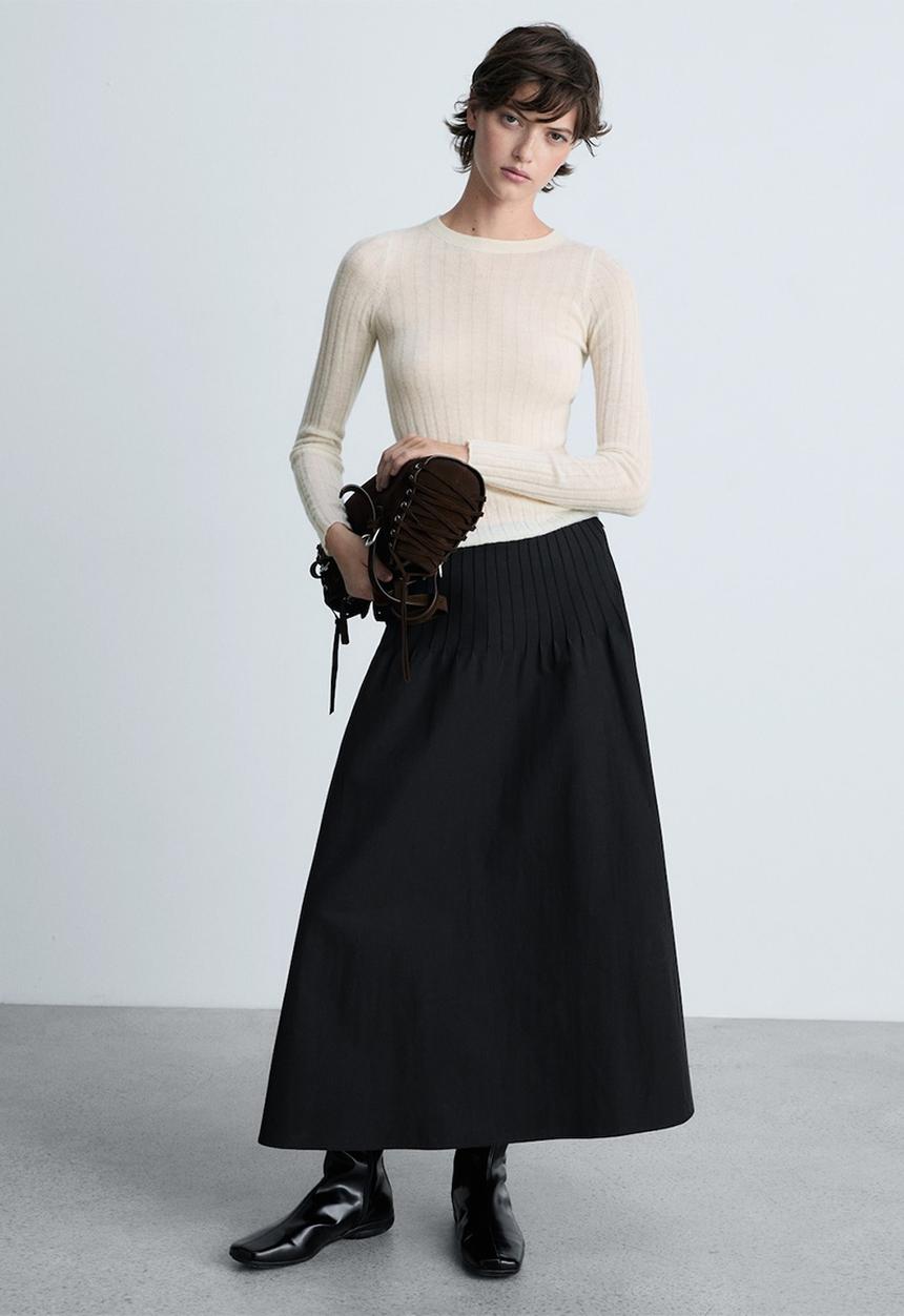 MANGO - Sweater gardenia - natural