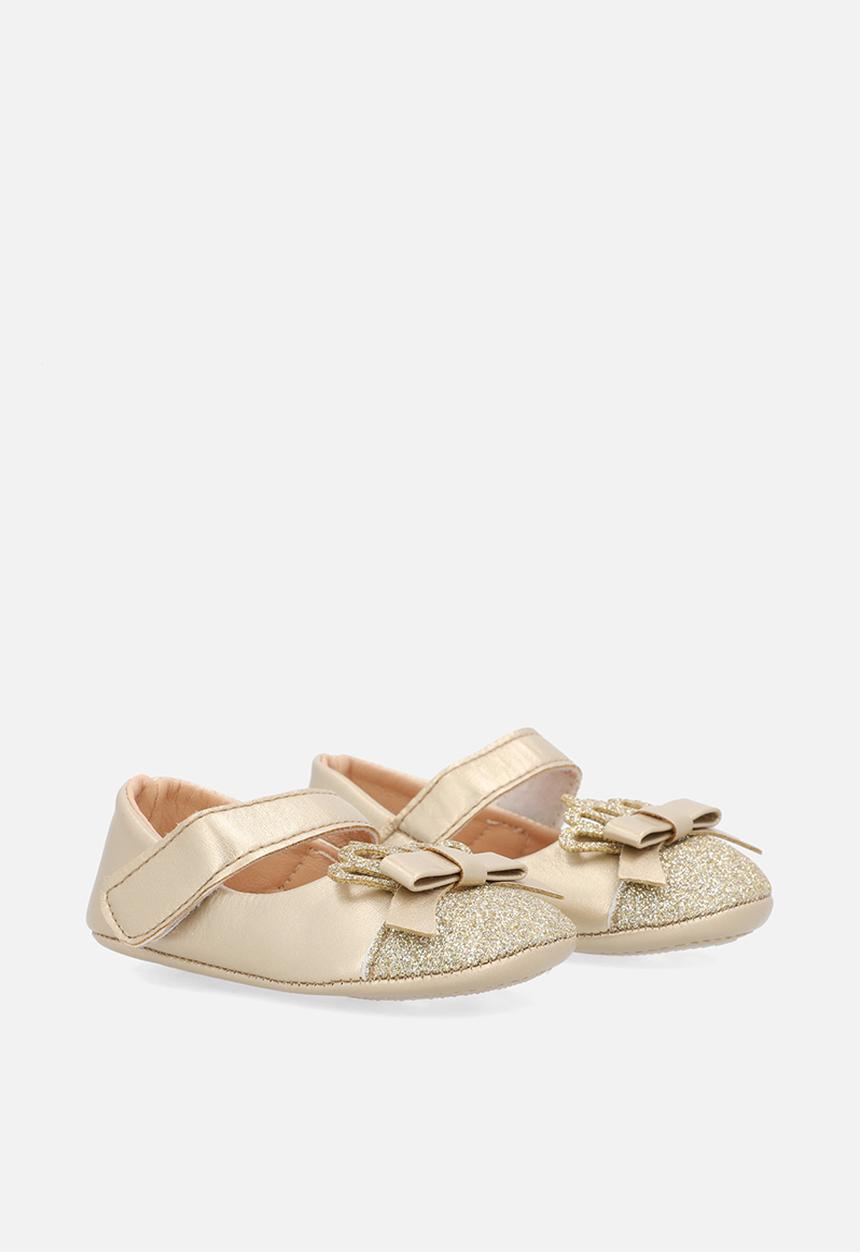 Pop Candy - Bow décor pumps - gold