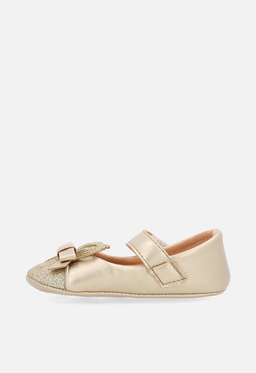 Pop Candy - Bow décor pumps - gold