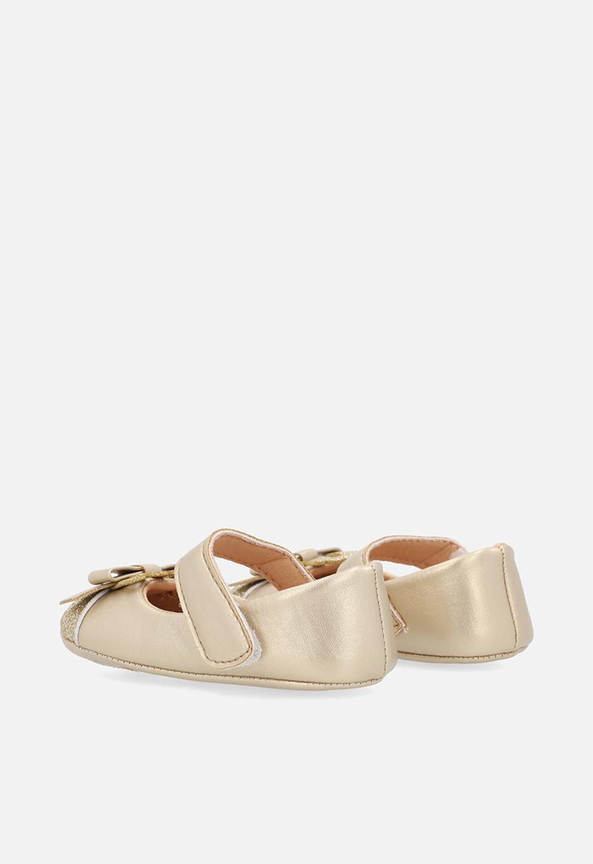 Pop Candy - Bow décor pumps - gold