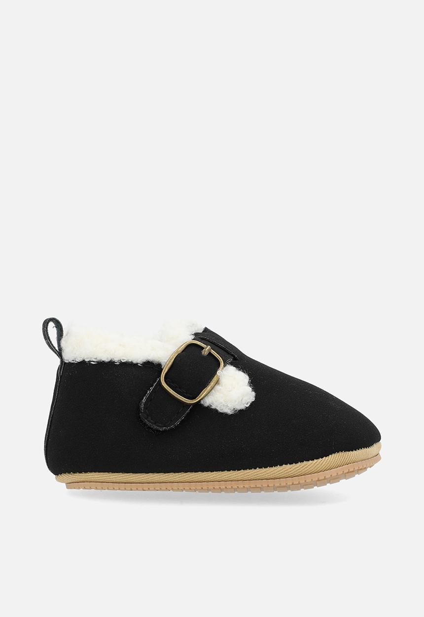Pop Candy - Shearling lined shoes - black