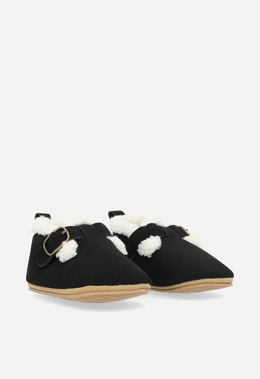 Pop Candy - Shearling lined shoes - black
