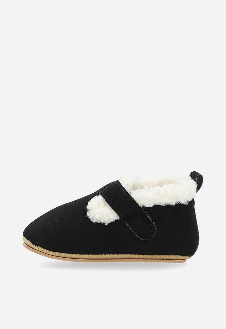 Pop Candy - Shearling lined shoes - black