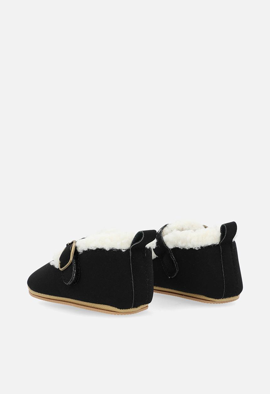 Pop Candy - Shearling lined shoes - black
