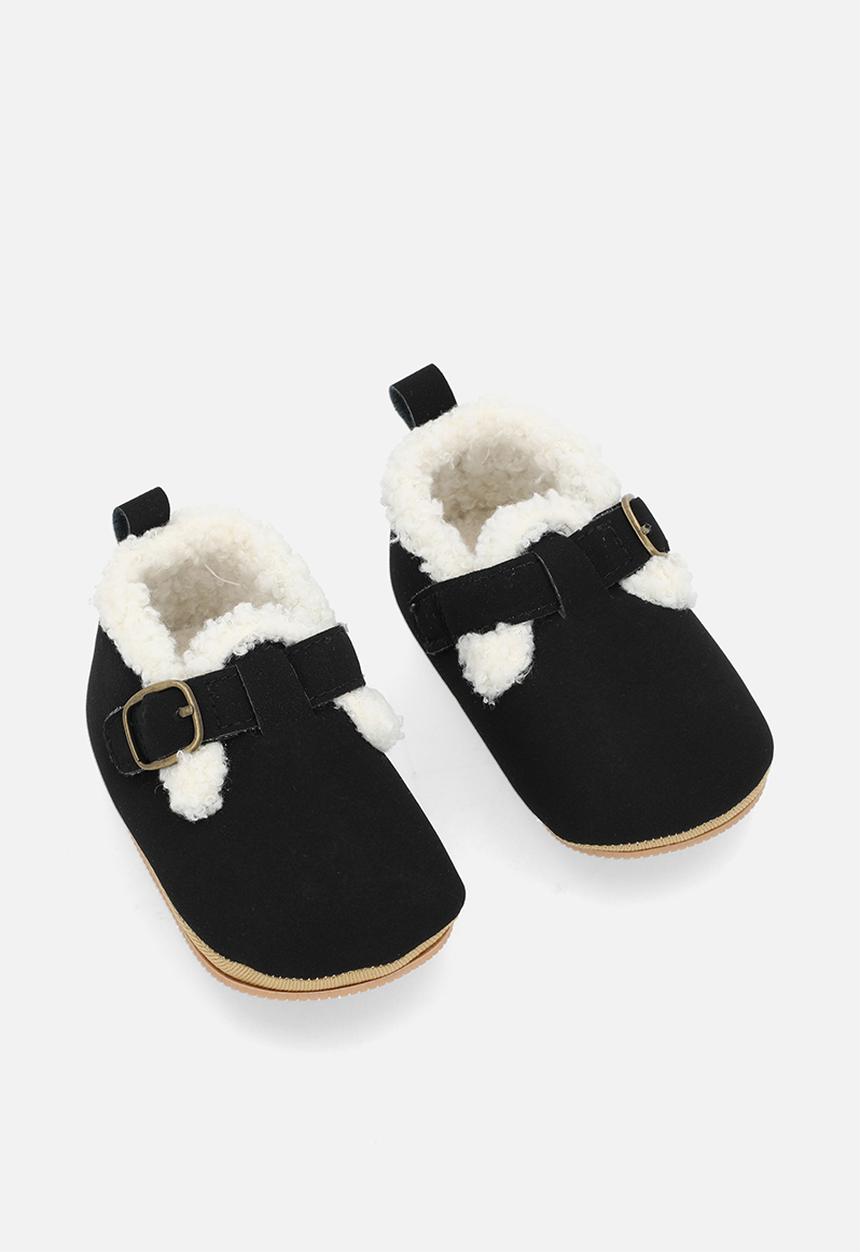 Pop Candy - Shearling lined shoes - black