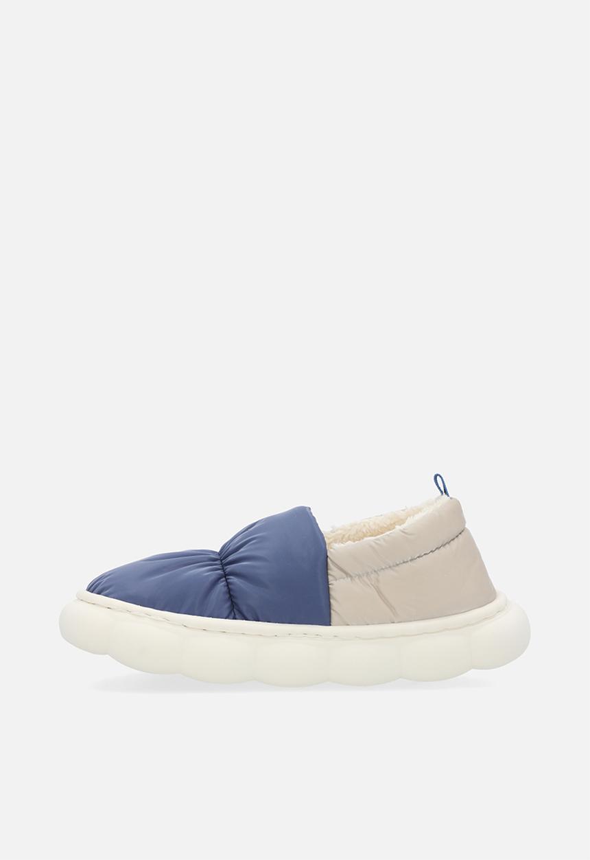 Pop Candy - Waterproof slippers - blue & grey