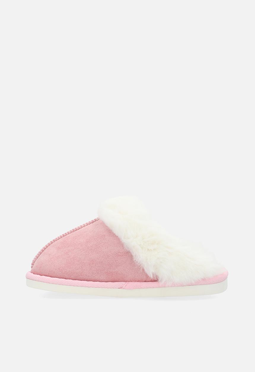 Pop Candy - Shearling lined slippers-pink