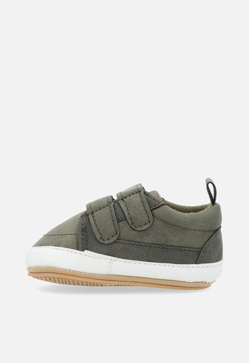 Pop Candy - Twin strap sneakers - olive green