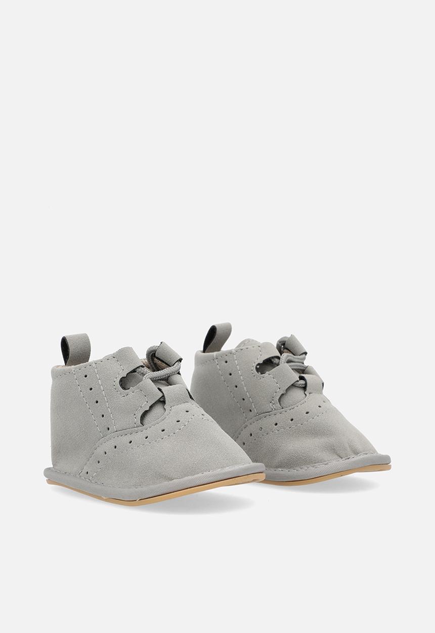 Pop Candy - Lace up boots - grey