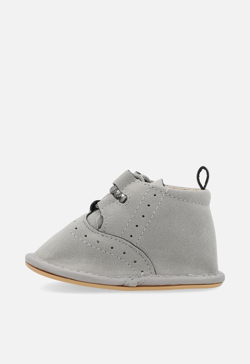 Pop Candy - Lace up boots - grey