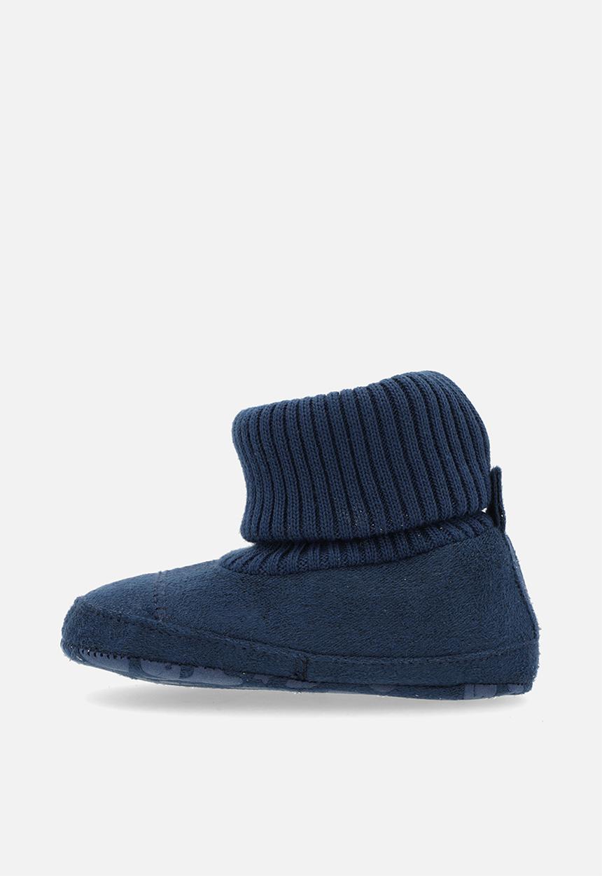 Pop Candy - Sock boots-navy blue