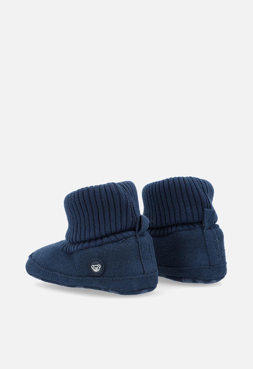 Pop Candy - Sock boots-navy blue