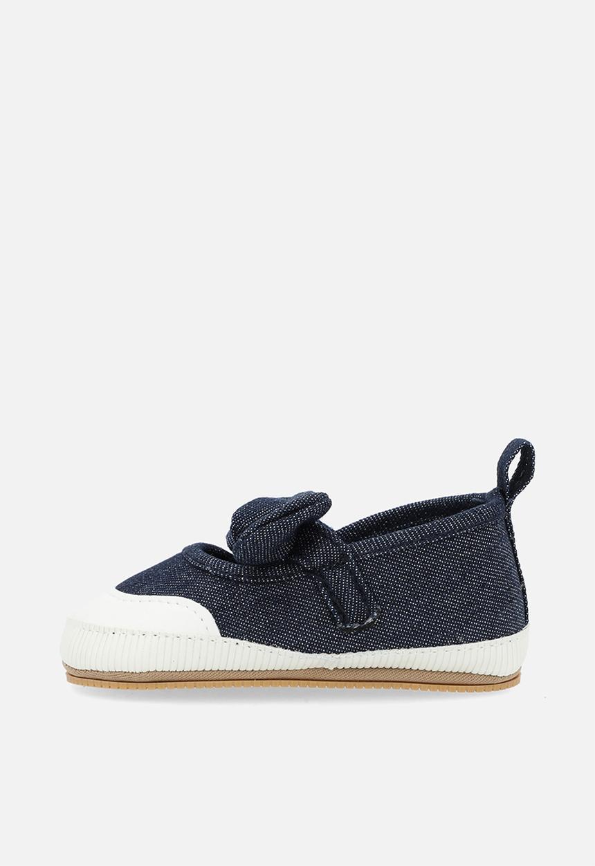 Pop Candy - Bow décor sneakers - navy blue