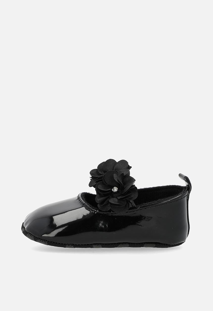 Pop Candy - Floral ballet pumps-black