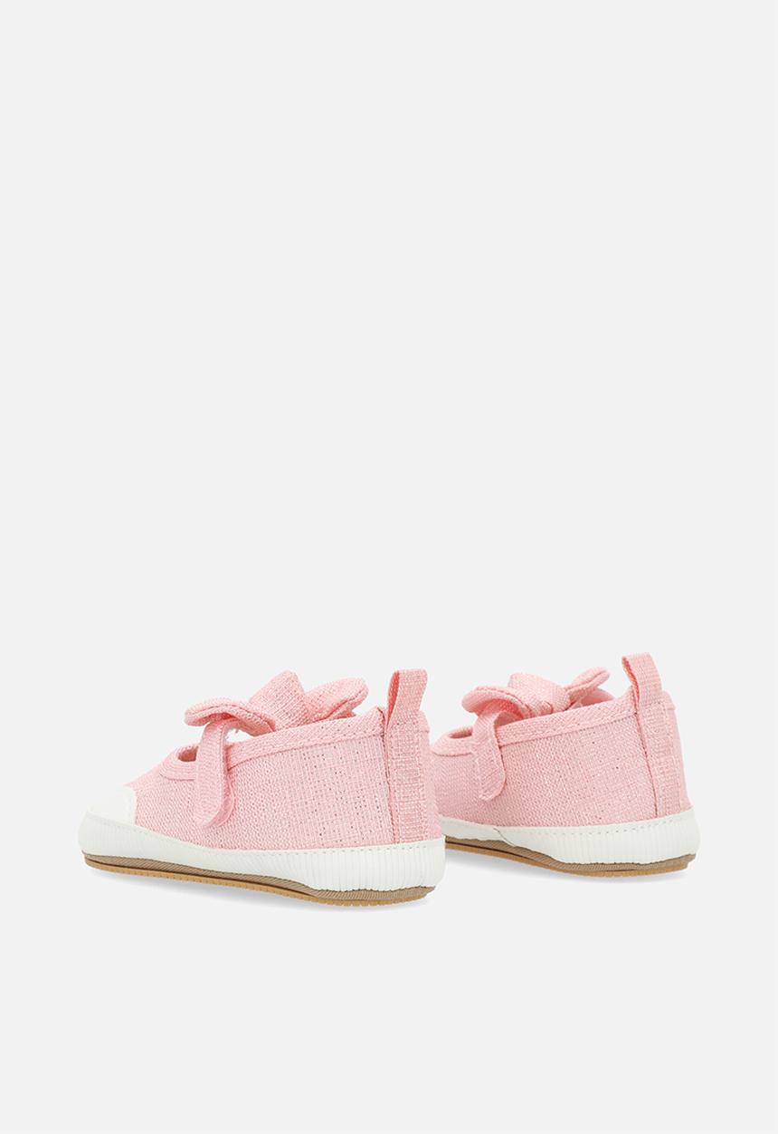 Pop Candy - Bow décor sneakers-pink
