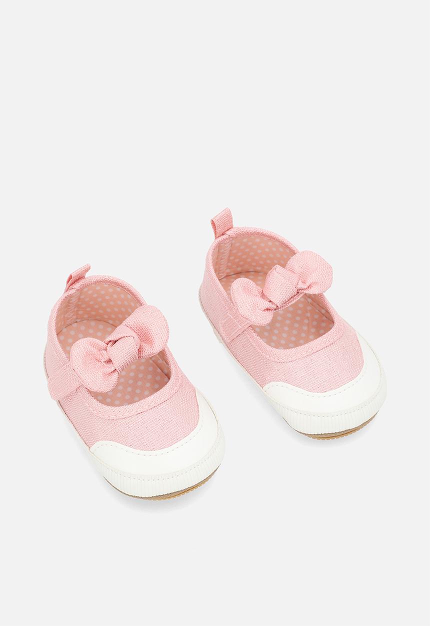 Pop Candy - Bow décor sneakers-pink