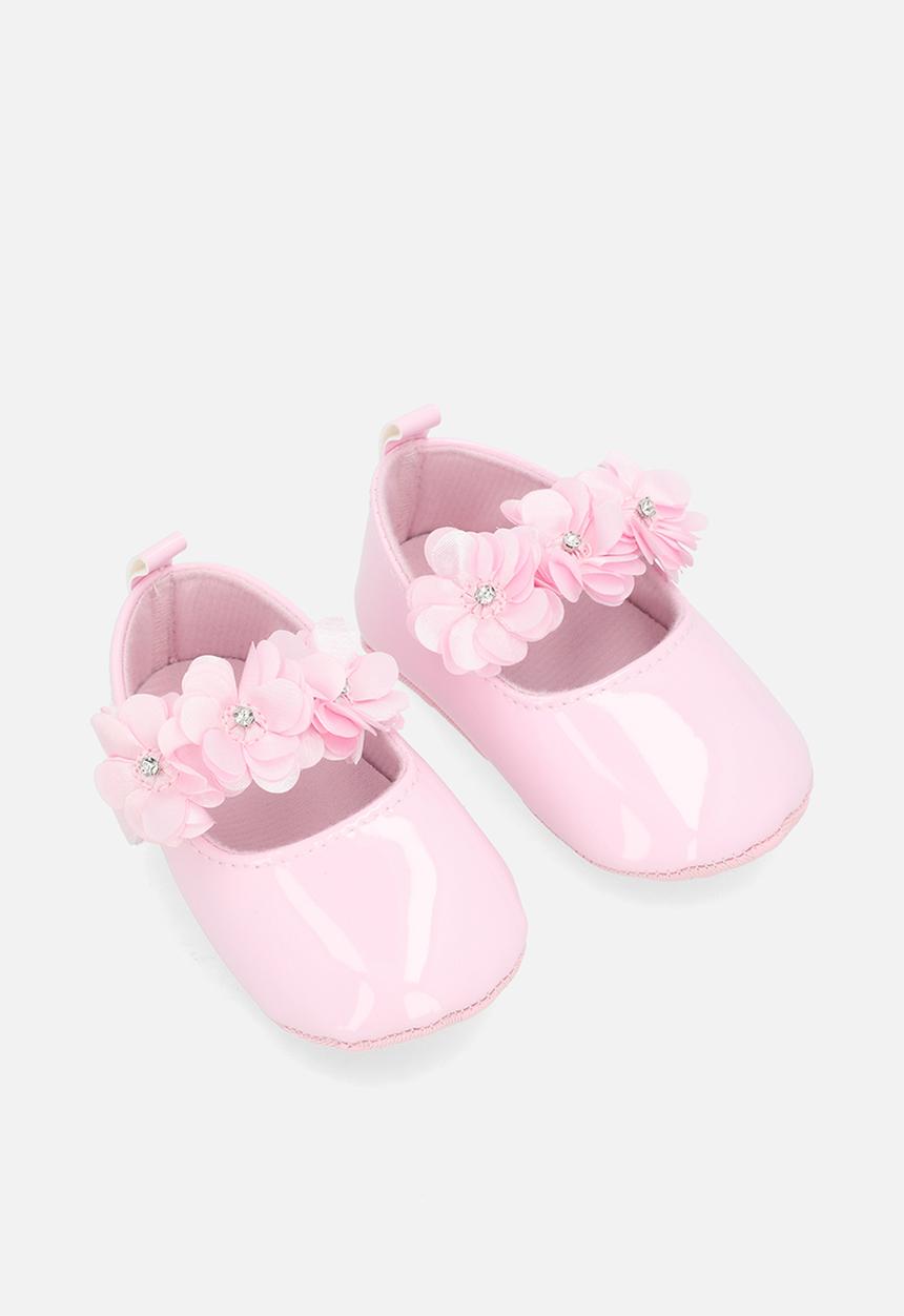 Pop Candy - Floral ballet pupms-pink