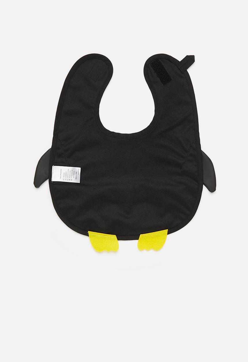 Pop Candy - Novelty penguin bib - black/white
