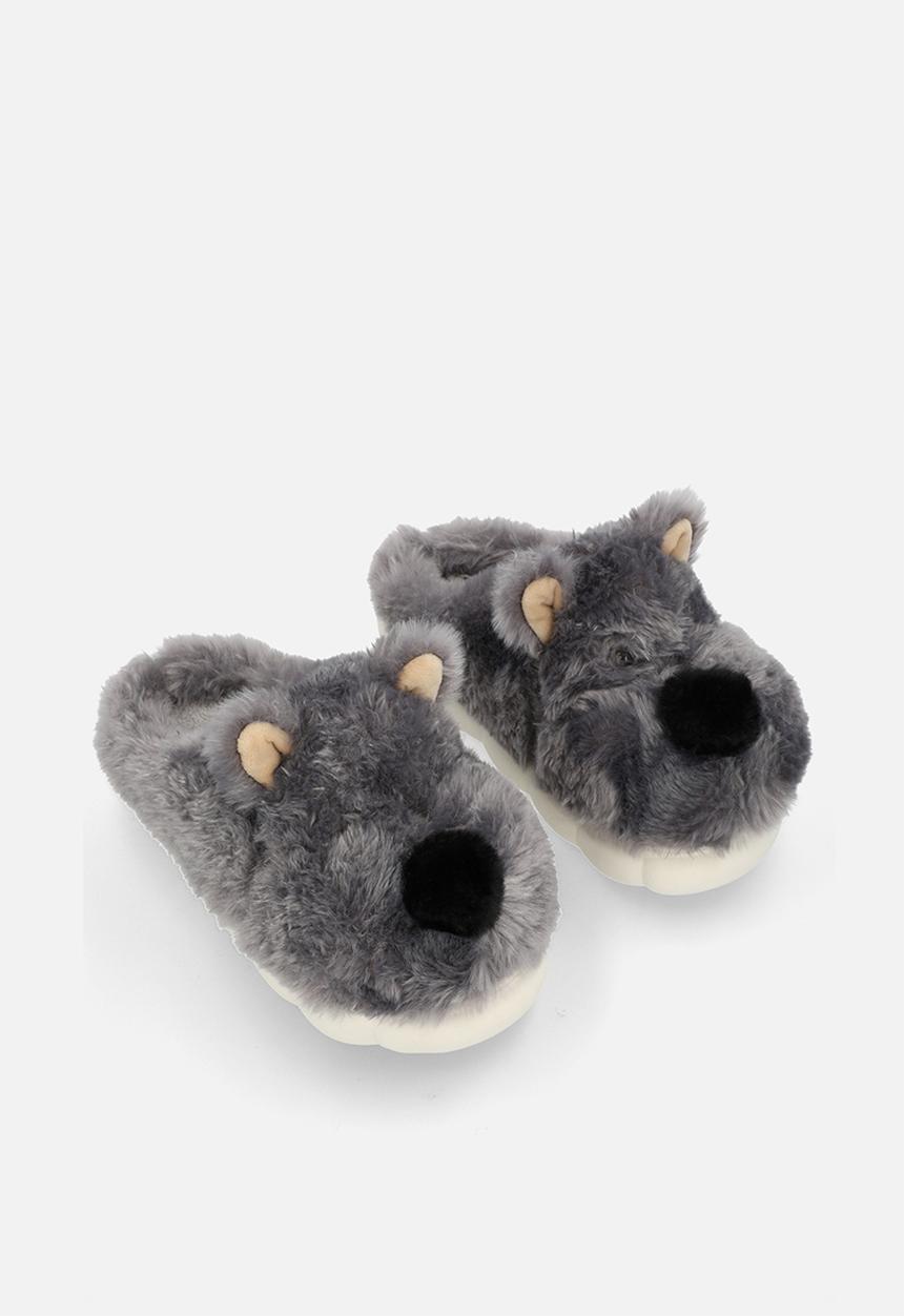 Pop Candy - Novelty slippers - grey
