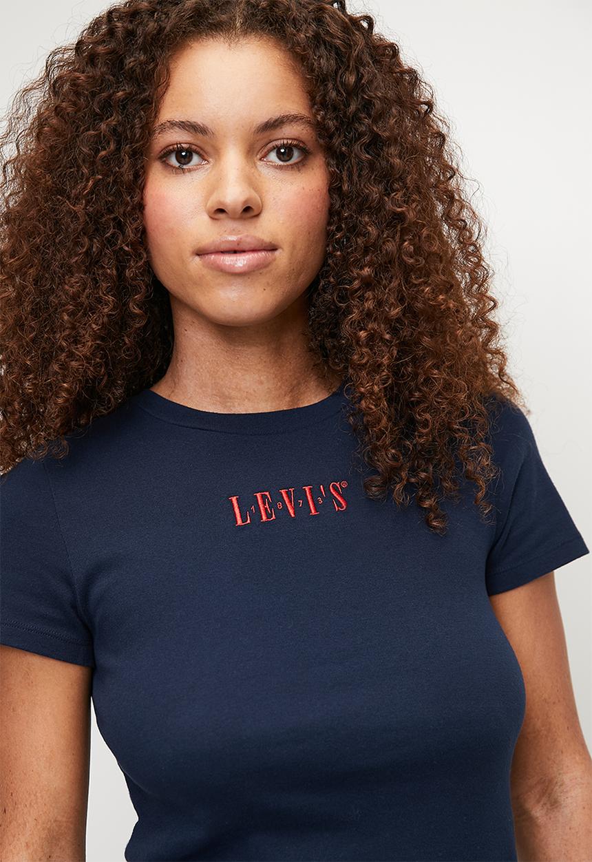 Levi’s® - Gr Essential Tee Serif 1873 - Navy Blazer